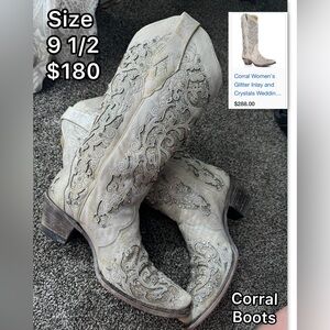 Corral Boots size 9.5